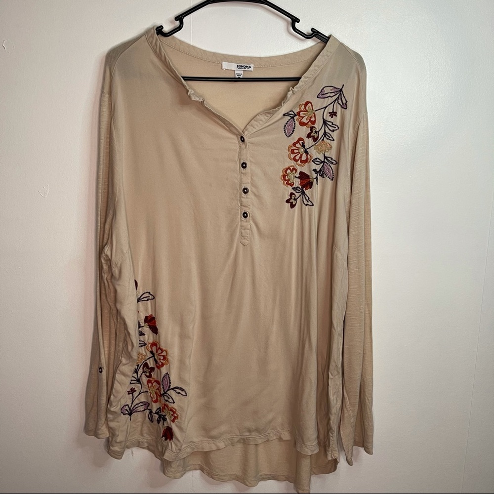 Sonoma Floral Blouse